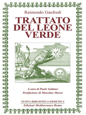 cover image of Trattato del Leone Verde